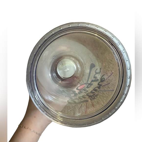 “THE FUTURE IS BRIGHT” NWT 16 OZ GRAD TUMBLER WITH STRAW - Picture 3 of 5